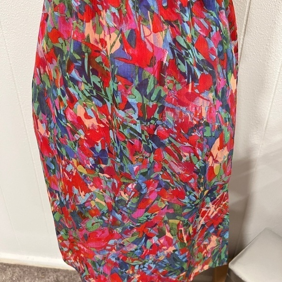 3/$25 Sale 🎈Marc New York Andrew Marc flirty ruffled multicolored mini dress - Picture 7 of 12